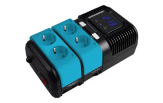 Portable automatic voltage regulator AVR