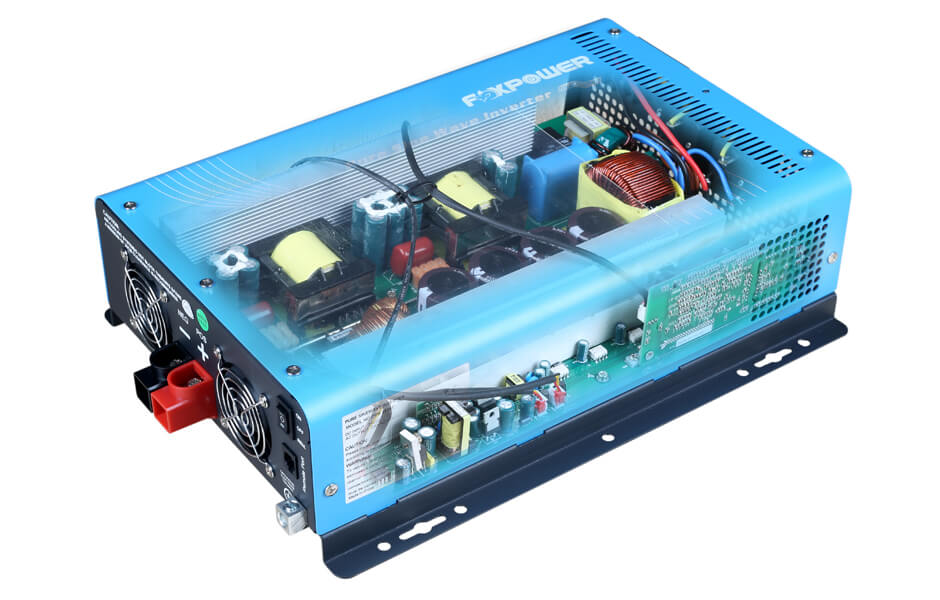 Sunsine pure sine wave power inverter internal view