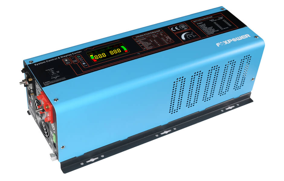 Foxpower prime color LCD display inverter charger