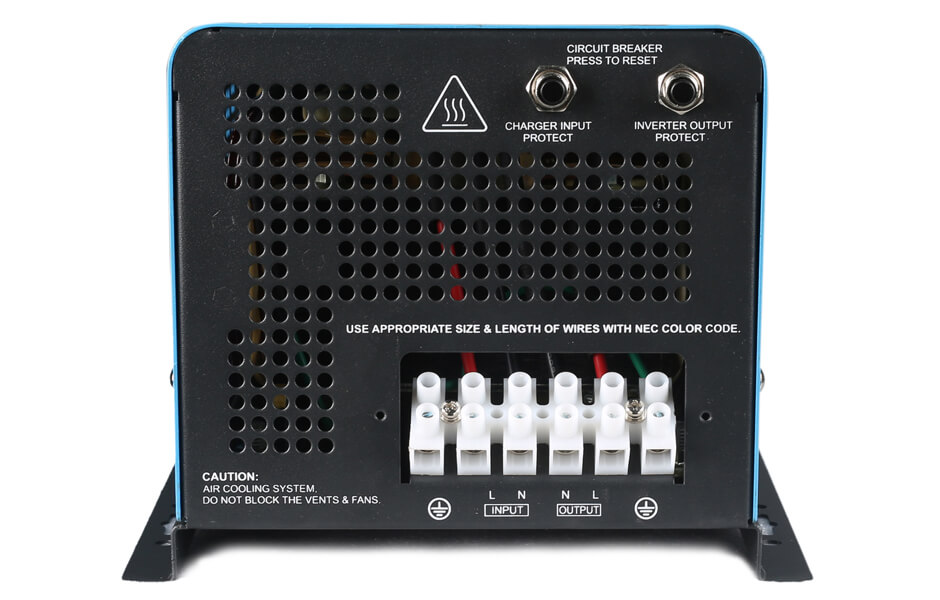 Prime color LCD display pure sine wave inverter charger